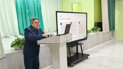 Заң және тәртіп» идеологиясын жүзеге асыру аясында 21 қаңтарда мектепте жалпы ата-аналар жиналысы өтті, оған құқық қорғау органдарының өкілдері қатысты