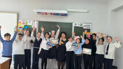 Ағылшын тілі, орыс тілі мен әдебиеті және тарих онкүндігі аясында 5-сыныптарда «English is fun» атты қызықты сыныптан тыс іс-шара өткізілді