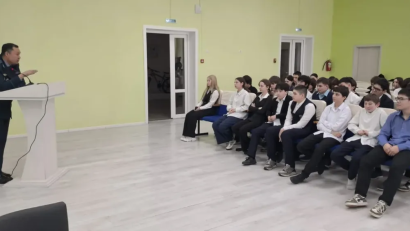 04.03.2026 года в нашем учебном заведении состоялась профилактическая беседа с учащимися 8–10 классов с общим охватом 100 человек