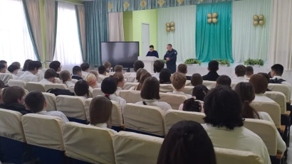 6 сәуірде мектепте «Қазақстан Республикасындағы кәмелетке толмағандардың қылмыстық және әкімшілік жауапкершілігі» тақырыбында 7-сынып оқушыларымен кездесу өтті
