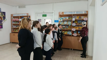 В рамках социального проекта «Балалар кітапханасы» 17 апреля 2026 года в школьной библиотеке была оформлена книжная выставка «Книга — сокровище народа», посвящённая Дню национальной книги, для ребят 4 «Г» класса проведён обзор материалов выставки