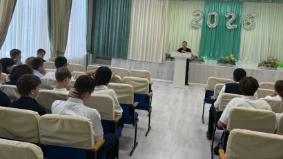 22 мамыр күні жастар арасындағы құқықбұзушылықтардың алдын алу мақсатында 8–9 сынып оқушыларына арналған маңызды кездесу өтті